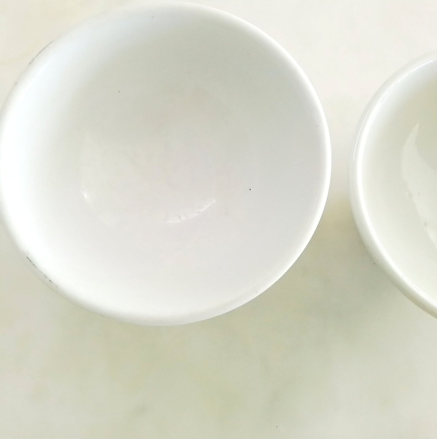 Ironstone Footed Bowl