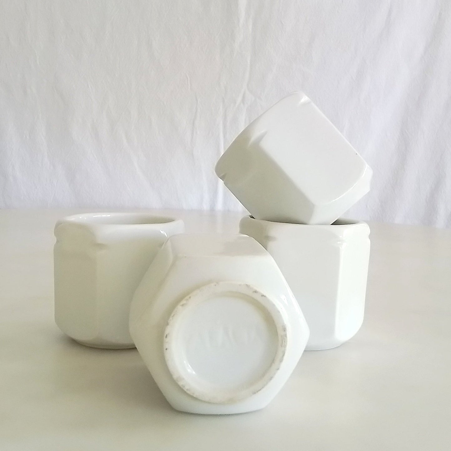 Porcelain Yogurt Pots