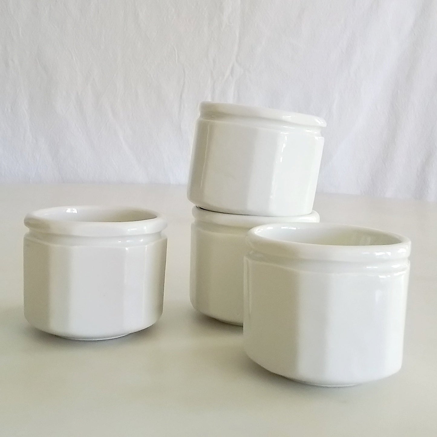 Porcelain Yogurt Pots