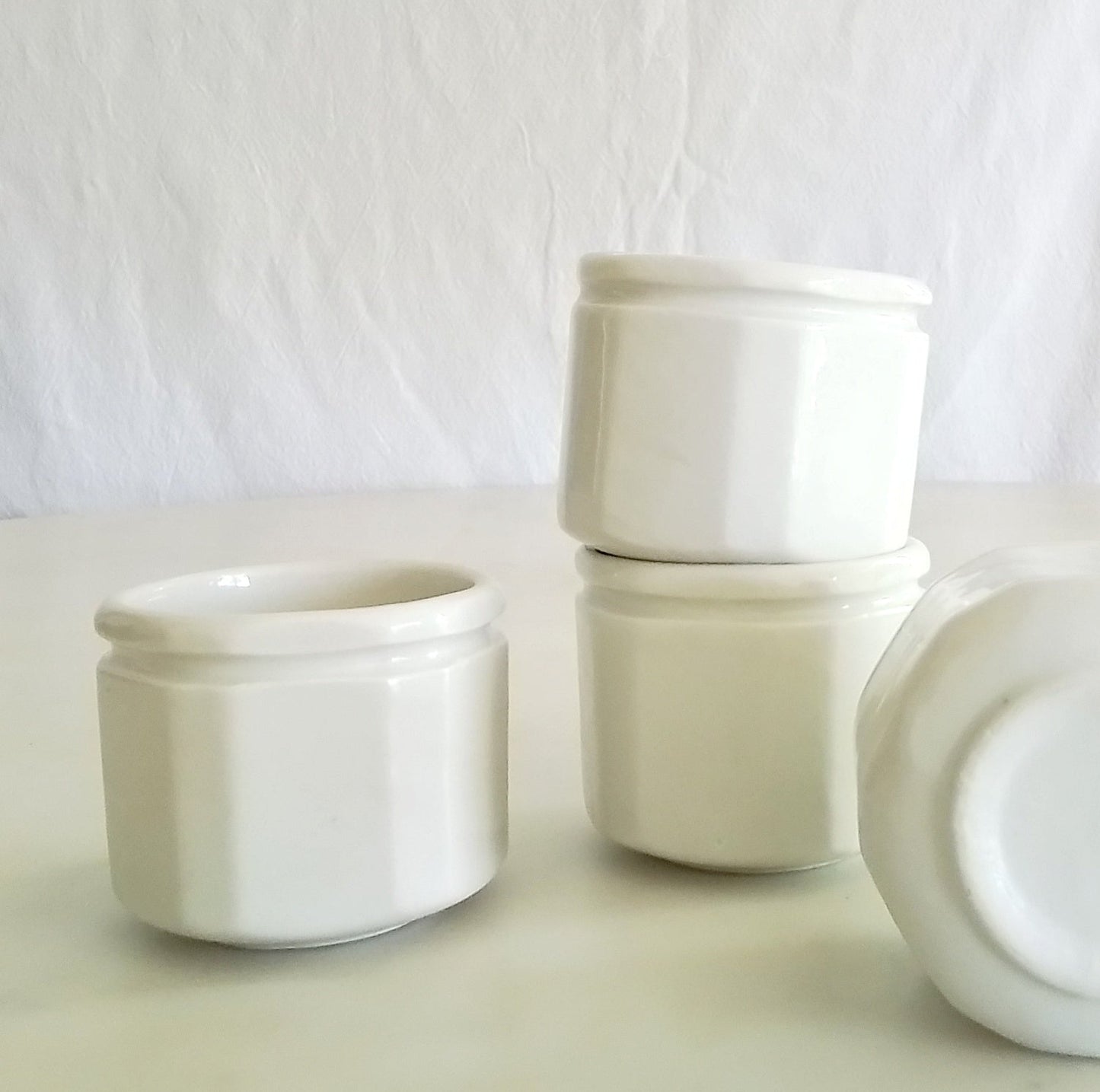 Porcelain Yogurt Pots