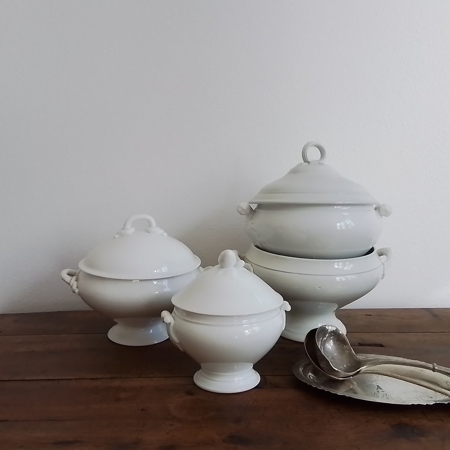 Small Vintage Ironestone Tureen