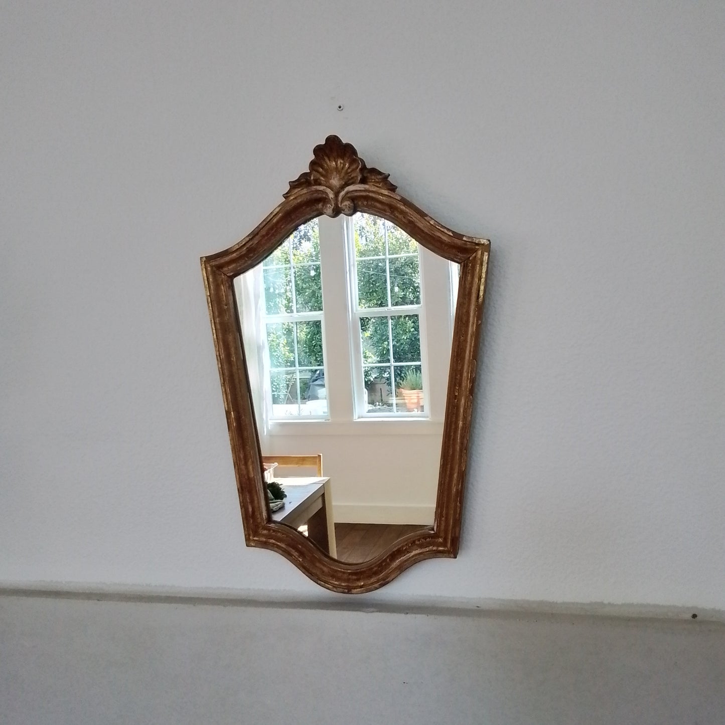 French Louis XV Style Giltwood Mirror