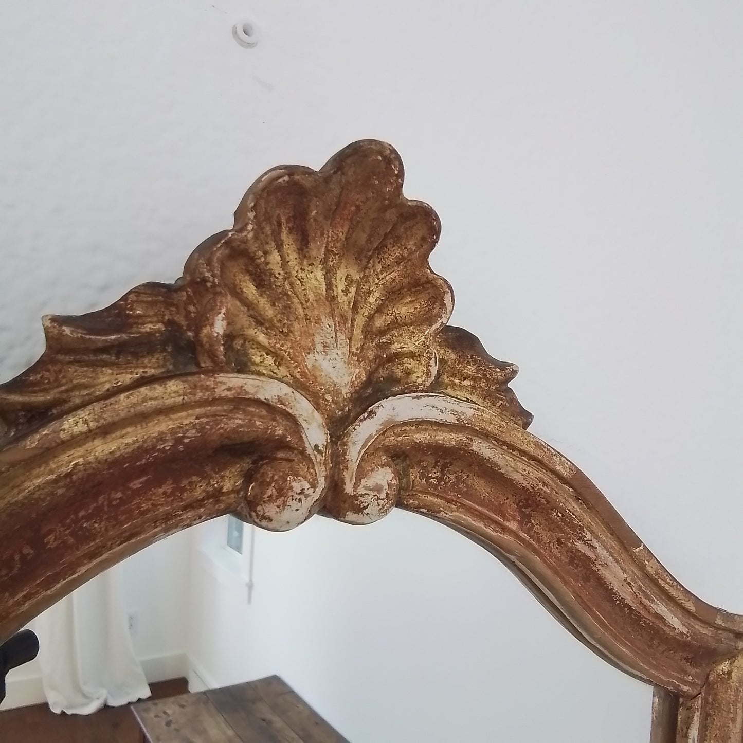 French Louis XV Style Giltwood Mirror