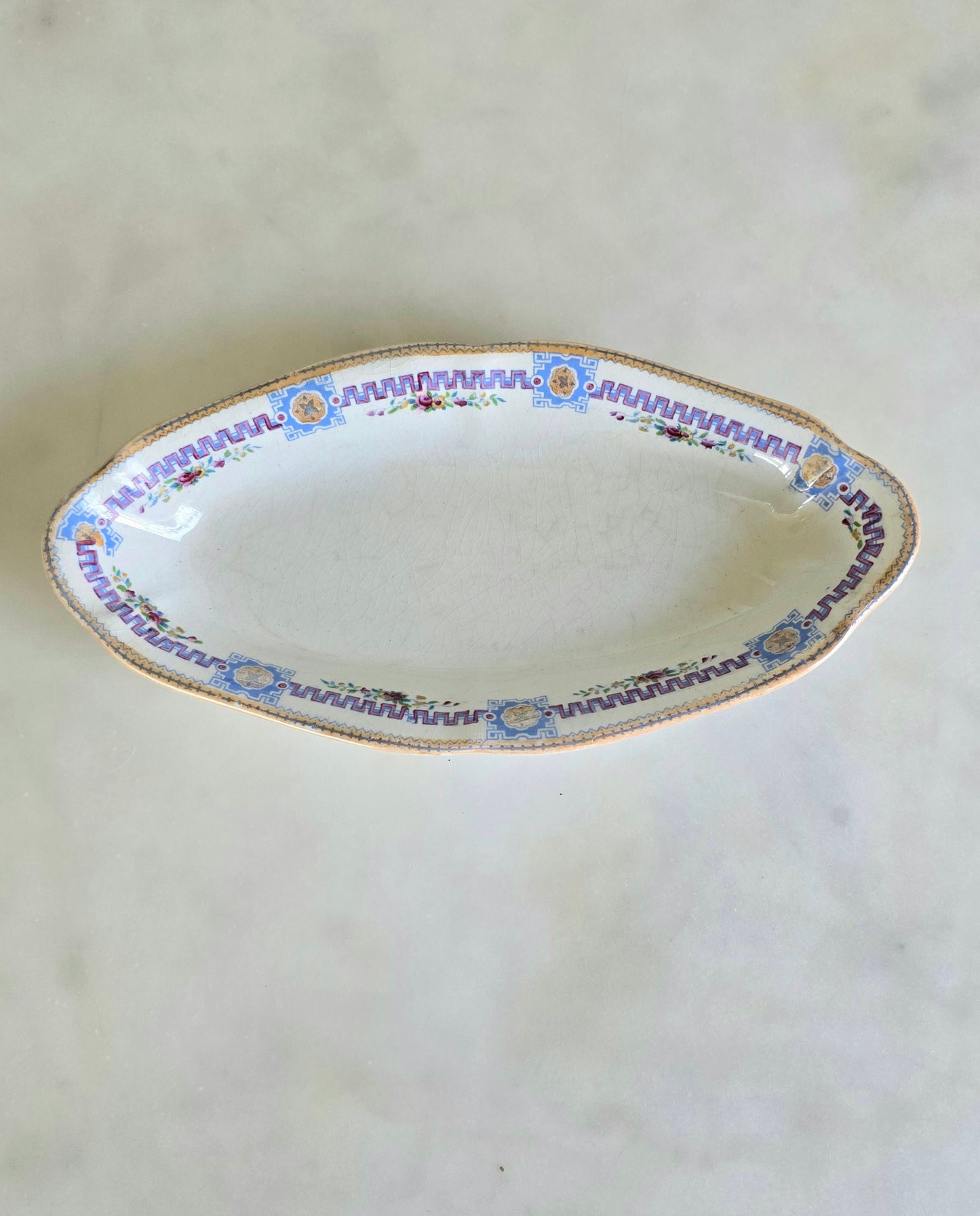 Vintage Oval Dish