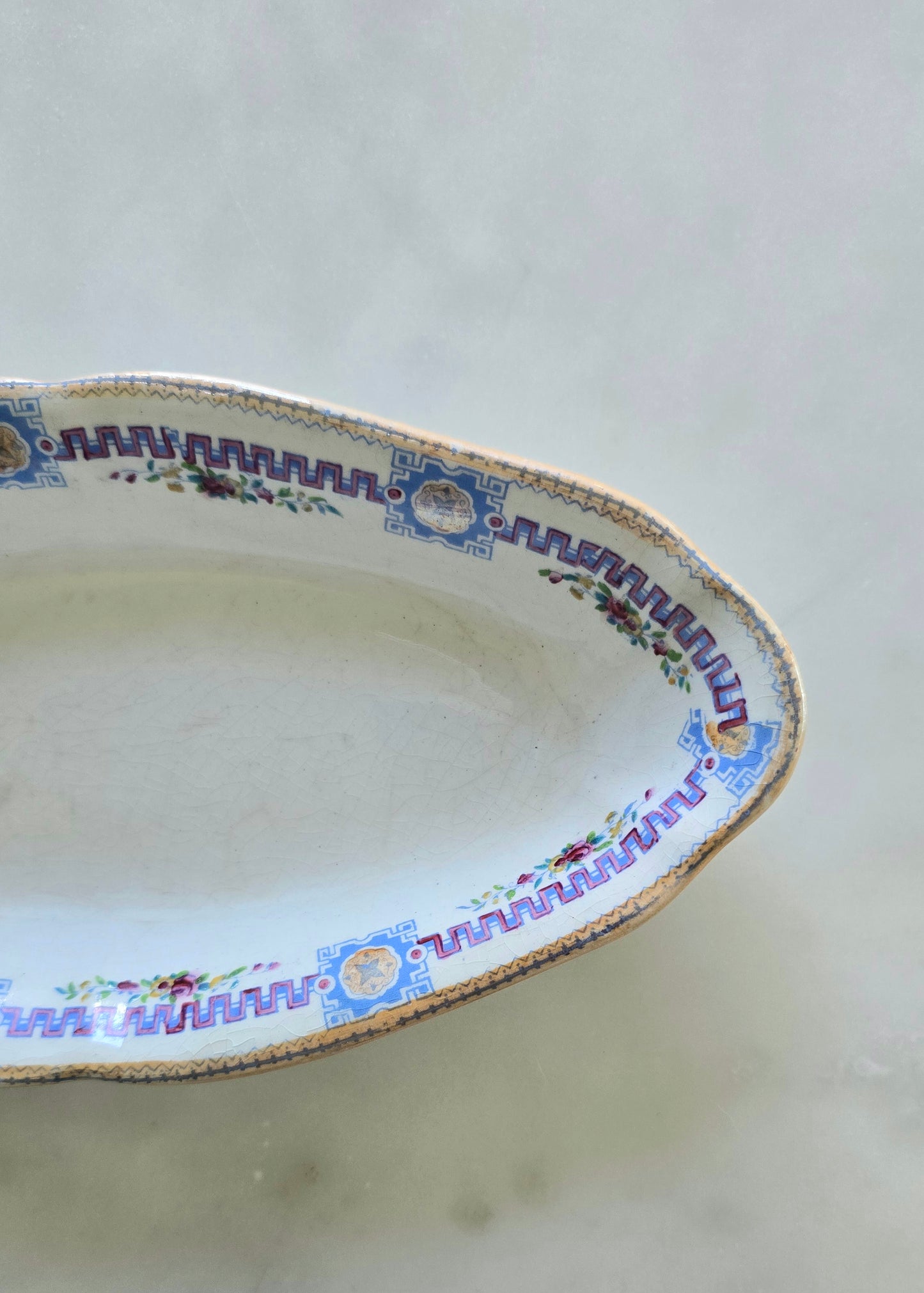 Vintage Oval Dish