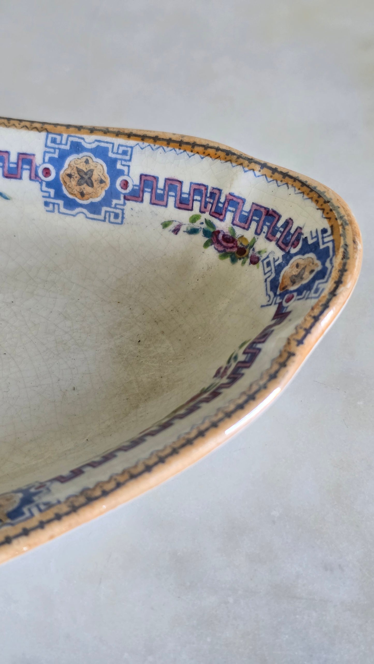 Vintage Oval Dish